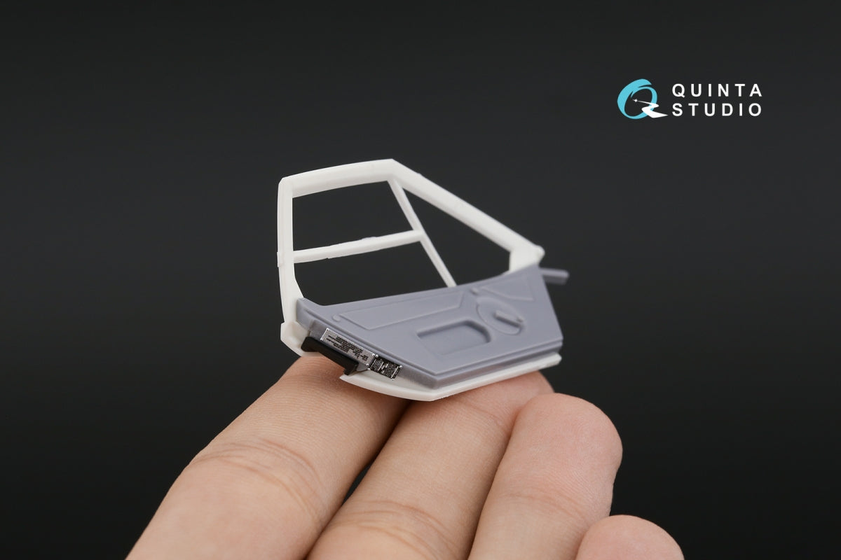 Quinta Studio QD24012 Lamborghini Countach 5000 QV 3D-Printed coloured Interior on decal paper (Aoshima) 1/24 – zdjęcie 10