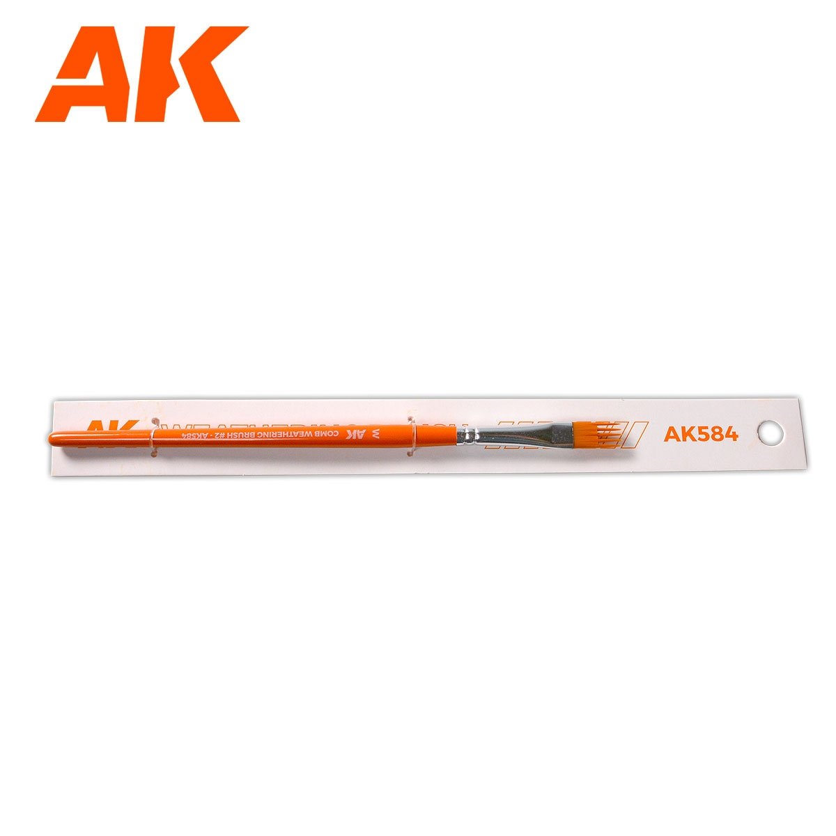 AK Interactive AK584 COMB WEATHERING BRUSH #5 – image 2
