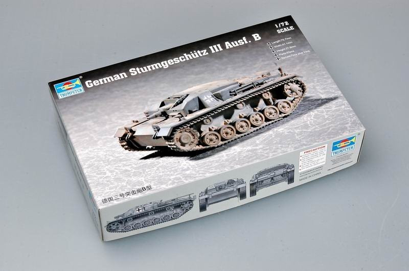 Trumpeter 07256 German Sturmgeschutz III Ausf. B 1/72 – image 2