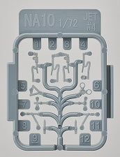 Fine Molds NA10 Modern Aircraft Seatbelt Set 4 (F-4, F-8 etc.) 1/72 – zdjęcie 2