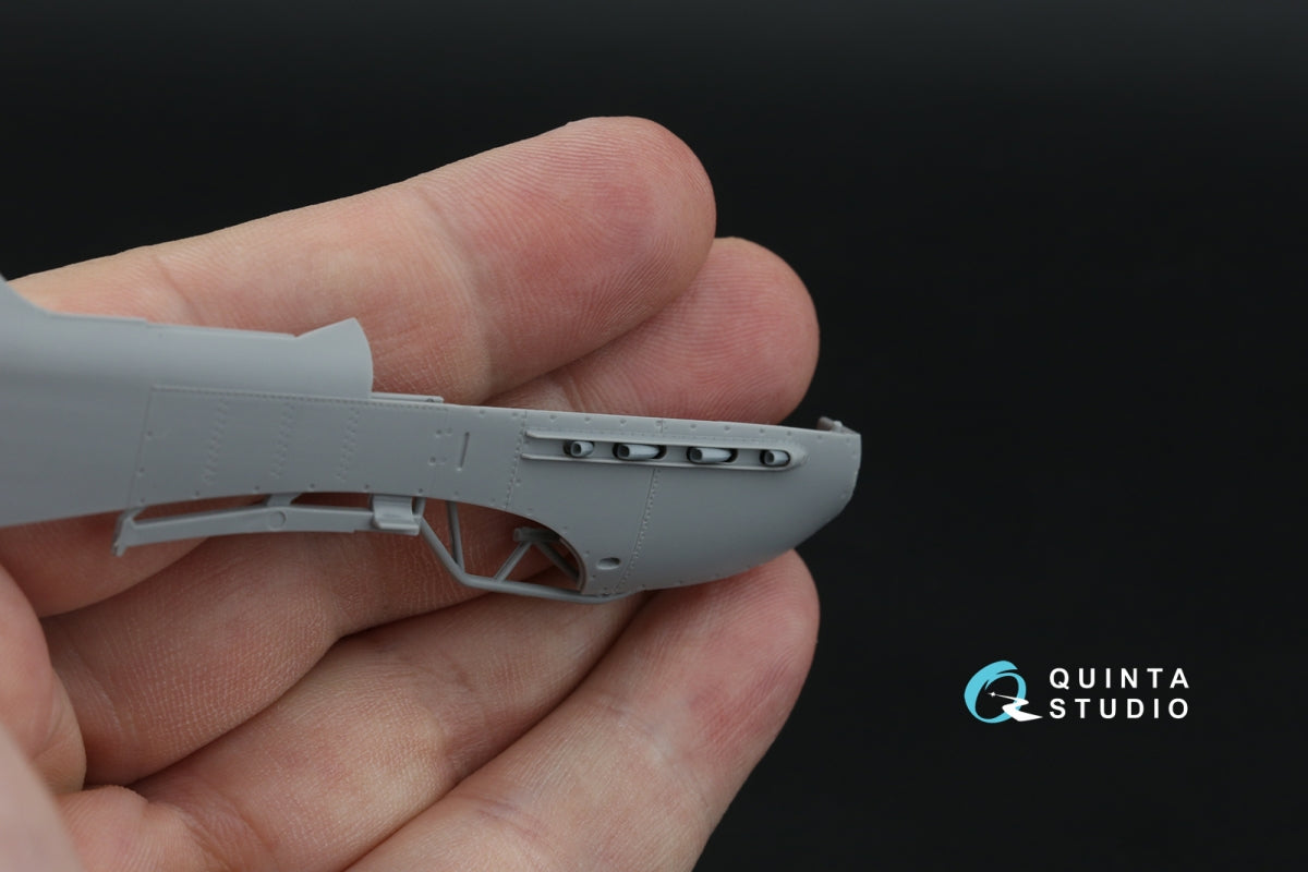 Quinta Studio QT48142 Yak-7B/Yak-9D Ratchet and early Exhaust (Zvezda) 1/48