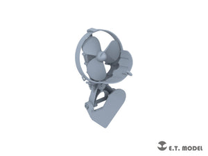 ET Model P35-261 WWII German Schwimmwagen Type166 Propeller Set ( 3D Print ) For TAMIYA Kit 1/35 – image 5