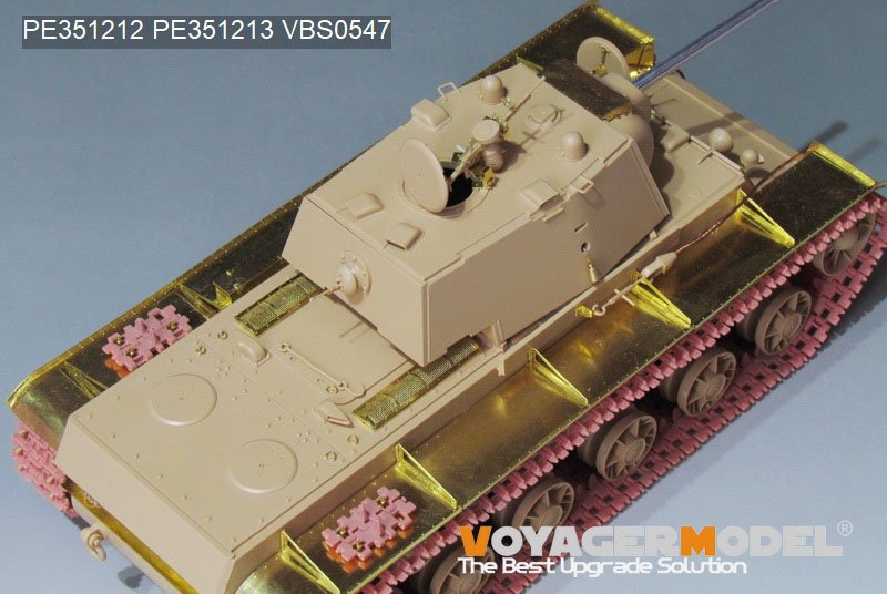 Voyager Model PE351212 WWII Russian KV-1 Mod.1942 Basic B ver include Gun Barrel (For RFM 5041) 1/35 – zdjęcie 3
