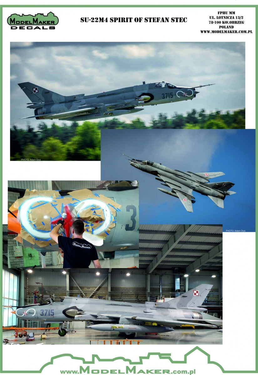 ModelMaker Decals D48167 Su-22M4 Spirit of Stefan Stec 1/48 – image 3