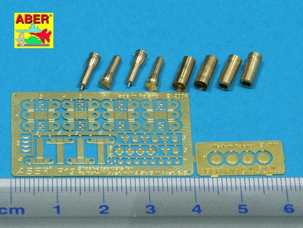 Aber R-19 Shock - absorber for Pz.Kpfw. III Ausf. H-N and Stug III Ausf. B-G - 4 pcs. 1/35 – zdjęcie 2