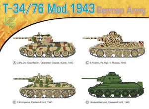 Dragon 7268 T-34/76 Mod.1943 German Army 1/72 – image 2