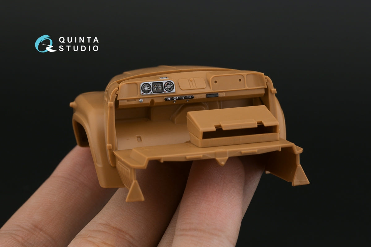 Quinta Studio QD43002 ZIL-MMZ-555 3D-Printed colored Interior on decal paper (Zvezda) 1/43 – image 12