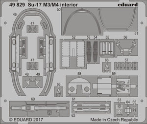 Eduard 49829 Su-17 M3/ M4 interior KITTY HAWK 1/48 – image 2