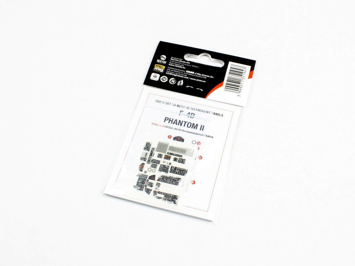 Red Fox Studio QS-48045 McDonnell DOUGLAS F-4B Phantom II Tamiya 1/48 – zdjęcie 2