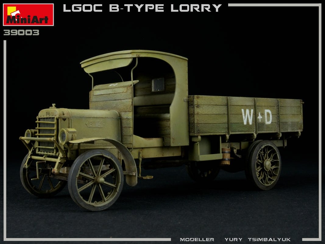 MiniArt 39003 BRITISH MILITARY LORRY B-TYPE 1/35 – immagine 2