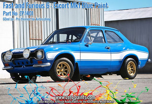 Zero Paints ZP-1401 - Fast and Furious 6 Ford Escort Mk 1 Blue 60ml – zdjęcie 4