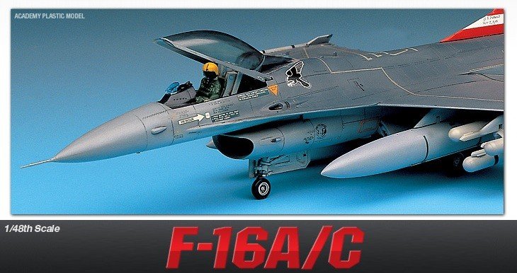 Academy 12259 F-16A/C 1/48 – zdjęcie 2