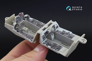 Quinta Studio QD32036 F-4D 3D-Printed &amp;amp; coloured Interior on decal paper (Tamiya) 1/32 – zdjęcie 3