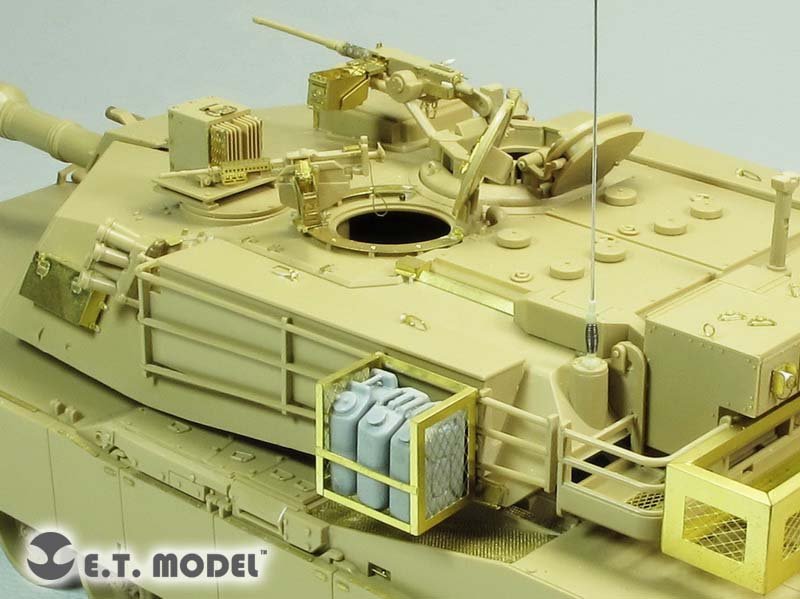 E.T. Model E35-201 US Army/MC M1A1 Main Battle Tank (For TAMIYA kit) 1/35 – zdjęcie 7
