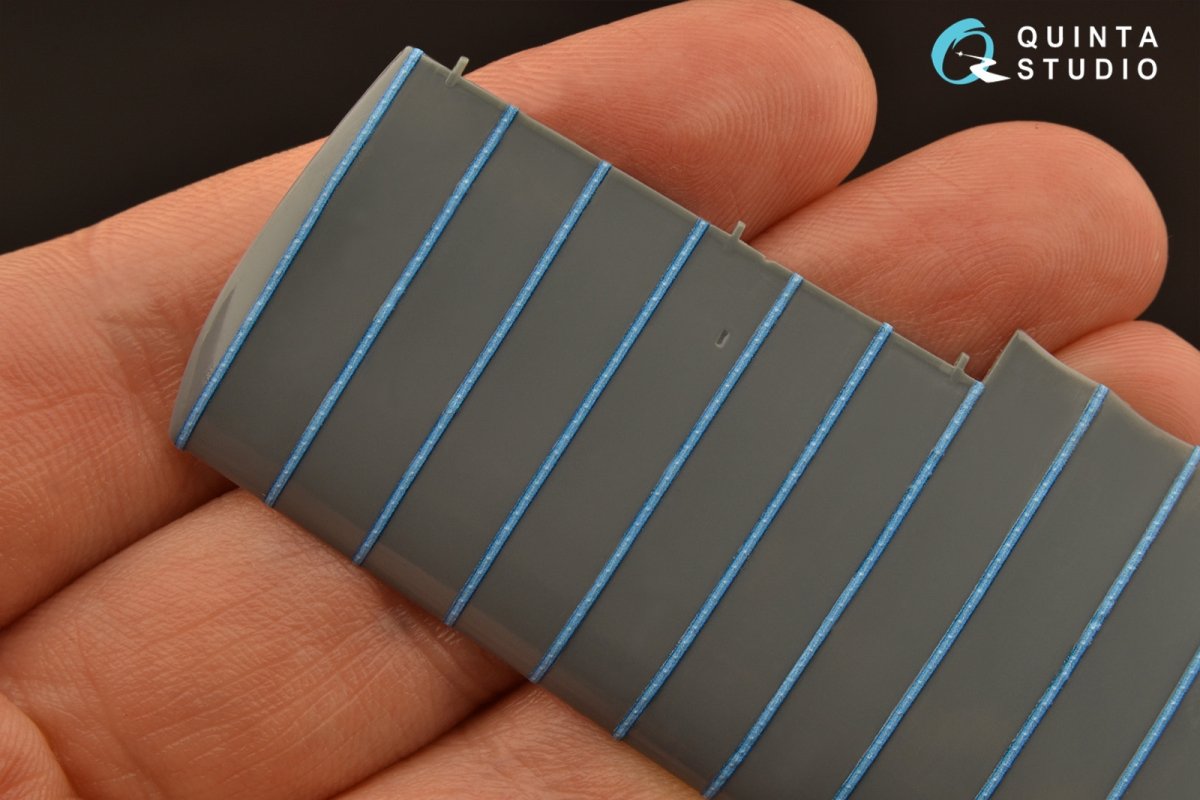 Quinta Studio QP48004 Blue rib tapes for Fokker Dr.(F)ID.VII 1/48 – image 7