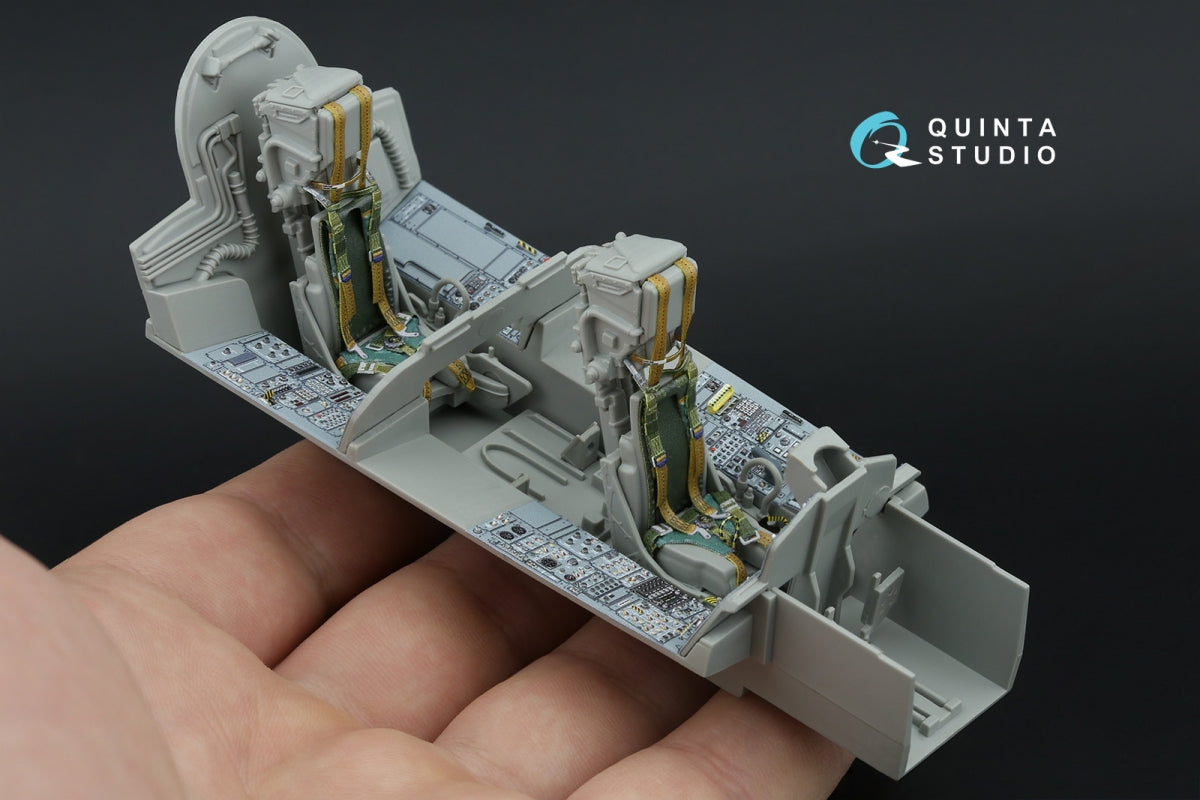 Quinta Studio QD+32231 Tornado ECR German 3D-Printed &amp;amp; coloured Interior on decal paper (Italeri) (with 3D-printed resin parts) 1/32 – zdjęcie 10