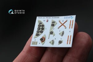 Quinta Studio QD32016 Bu 131 3D-Printed &amp;amp; colored Interior on decal paper (for ICM kit) 1/32 – image 2