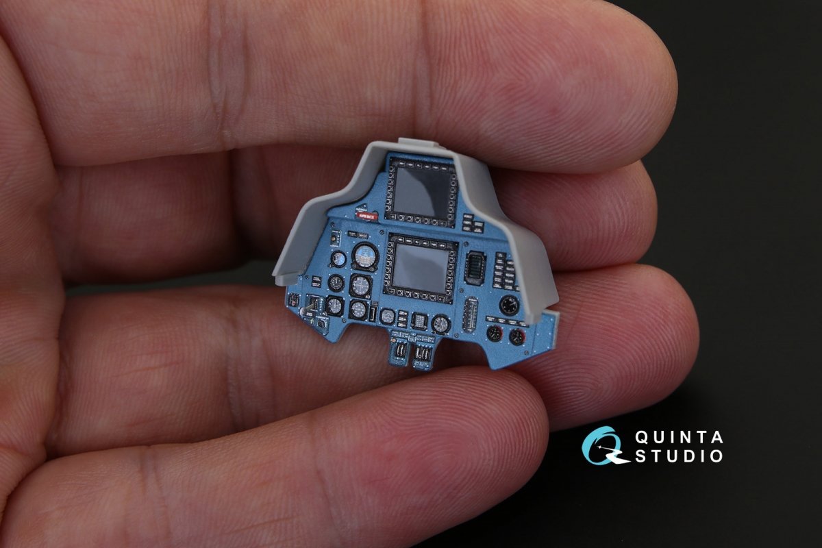 Quinta Studio QD32041 Su-30MKK 3D-Printed &amp;amp; coloured Interior on decal paper (for Trumpeter kit) 1/32 – zdjęcie 11