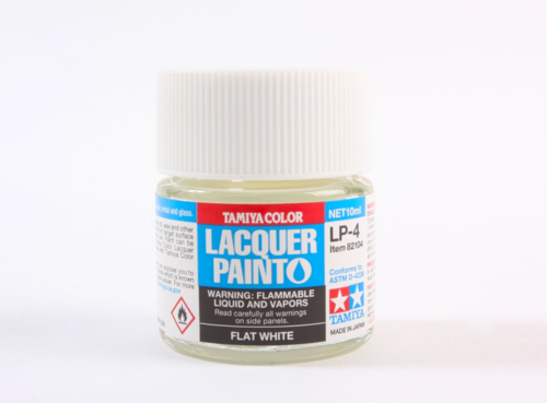 Tamiya 82104 LP-4 Flat white 10ml – zdjęcie 3