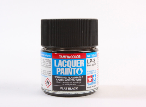 Tamiya 82103 LP-3 Flat black 10ml – zdjęcie 3