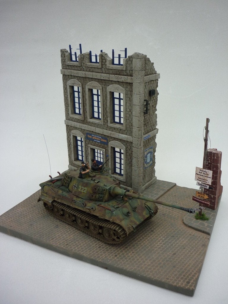 RT-Diorama 35197 Diorama-Base: &amp;quot;Street Corner&amp;quot; 1/35 – zdjęcie 8