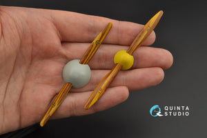 Quinta Studio QP32005 Wooden propellers Axial Wolff (Roden) 1/32 – zdjęcie 4