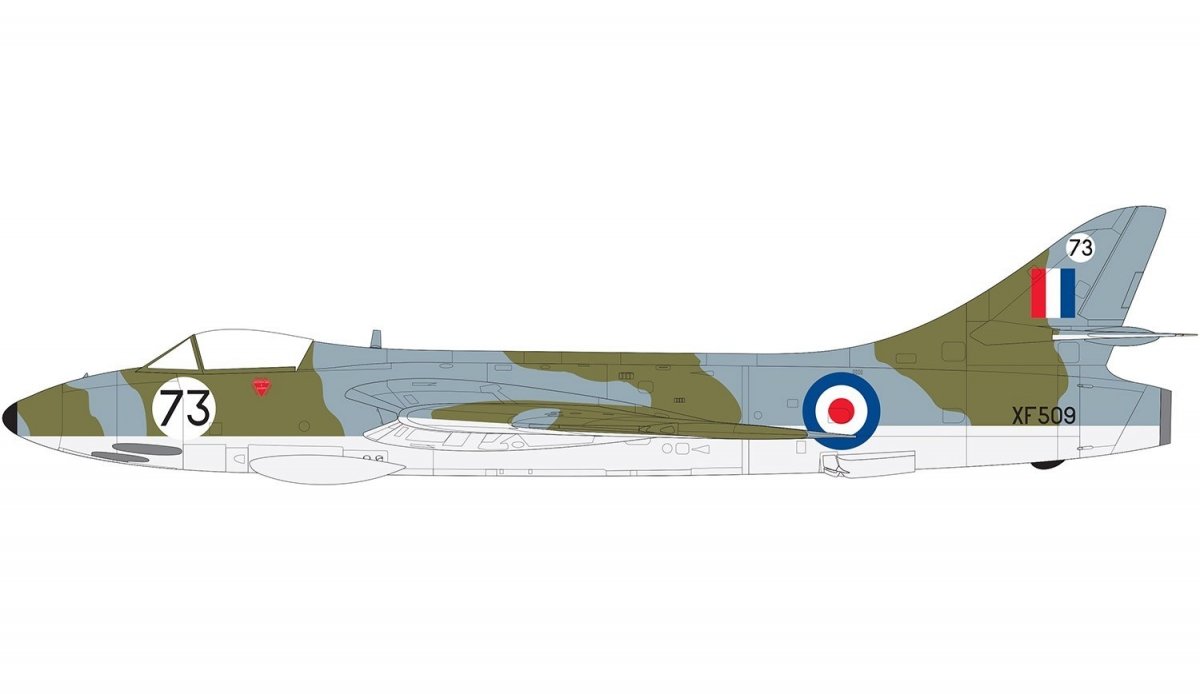Airfix 09185 Hawker Hunter F6 1/48 – Bild 4