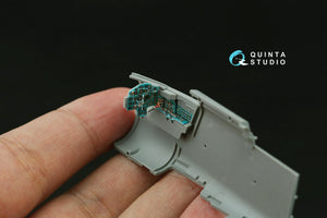 Quinta Studio QD72206 MiG-25PD 3D-Printed &amp; coloured Interior on decal paper (ICM) 1/72