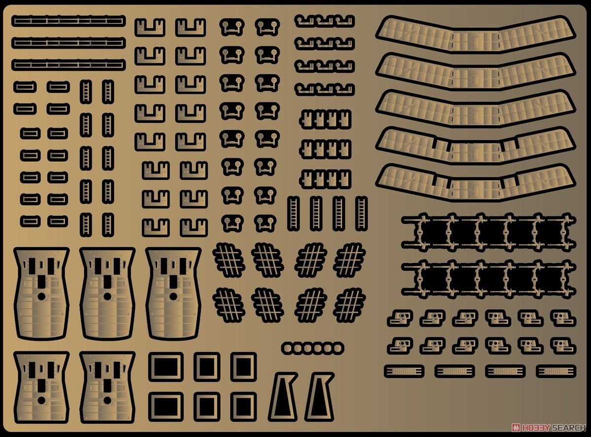 Fujimi 433172 TOKU-99 EX-1 Photo-Etched Parts for IJN Heavy Cruiser Ibuki 1/700 – image 2