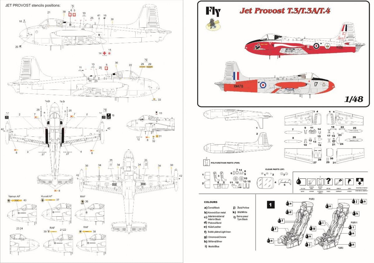 Fly 48017 Jet Provost T.3/T.3A 1/48 – zdjęcie 12