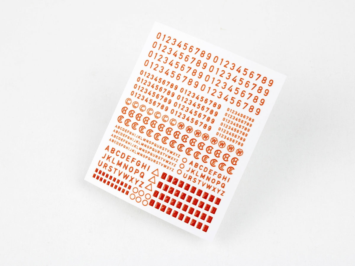 Red Fox Studio QS-35017 Numbers and Letters for US AFV&amp;#39;s vol.01 1/35 – zdjęcie 3