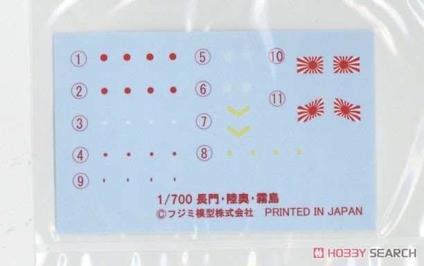 Fujimi 451657 KG-36 Japanese Navy Battleship Nagato Full Hull 1/700 – Bild 7