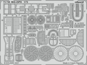Eduard 73738 MiG-25PD ICM 1/72 – zdjęcie 2