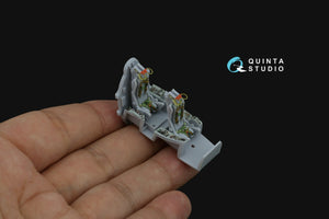 Quinta Studio QD72172 Blackburn Buccanneer S.2B Early 3D-Printed &amp;amp; coloured Interior on decal paper (Airfix) 1/72 – zdjęcie 11