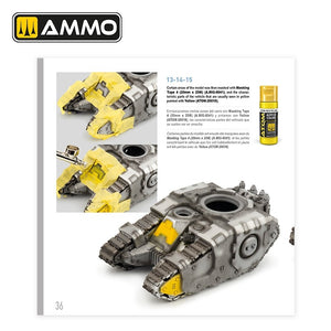 AMMO by Mig Jimenez 5231 THE WEATHERING TECHNICAL GUIDE 01 - Metallized (English, Castellano, Francais) – zdjęcie 5