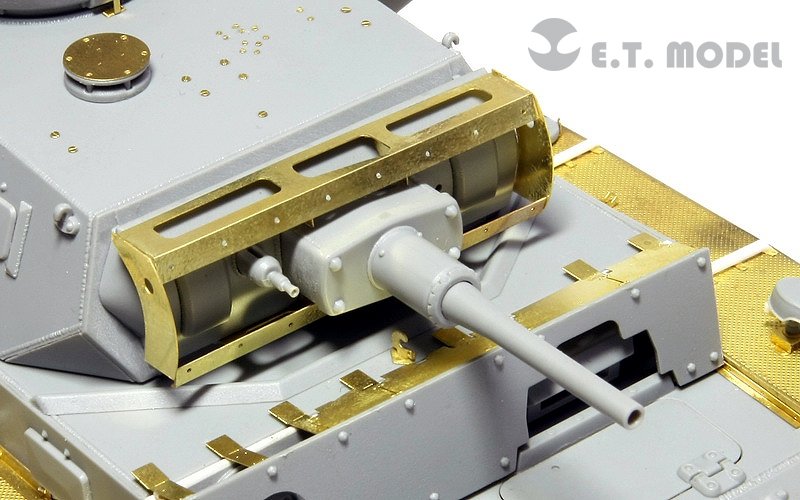 E.T. Model E35-030 WWII German Pz.Kpfw.III Ausf.J Basic (For DRAGON 6463/6394) 1/35 – immagine 10