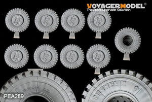 Voyager Model PEA289 Modern US Army M1070 Road Wheels (9PCES) (For hobby boss) 1/35 – zdjęcie 2