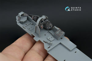 Quinta Studio QDS-48629 Mi-35 3D-Printed &amp; coloured Interior on decal paper (Trumpeter) (Small version) 1/48