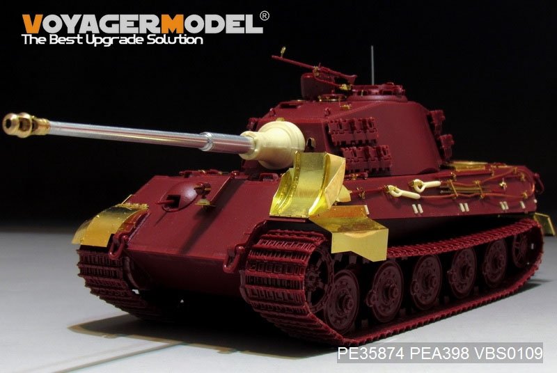 Voyager Model PE35874 WWII German King Tiger (Hensehel Turret) for MENG 1/35 – zdjęcie 6