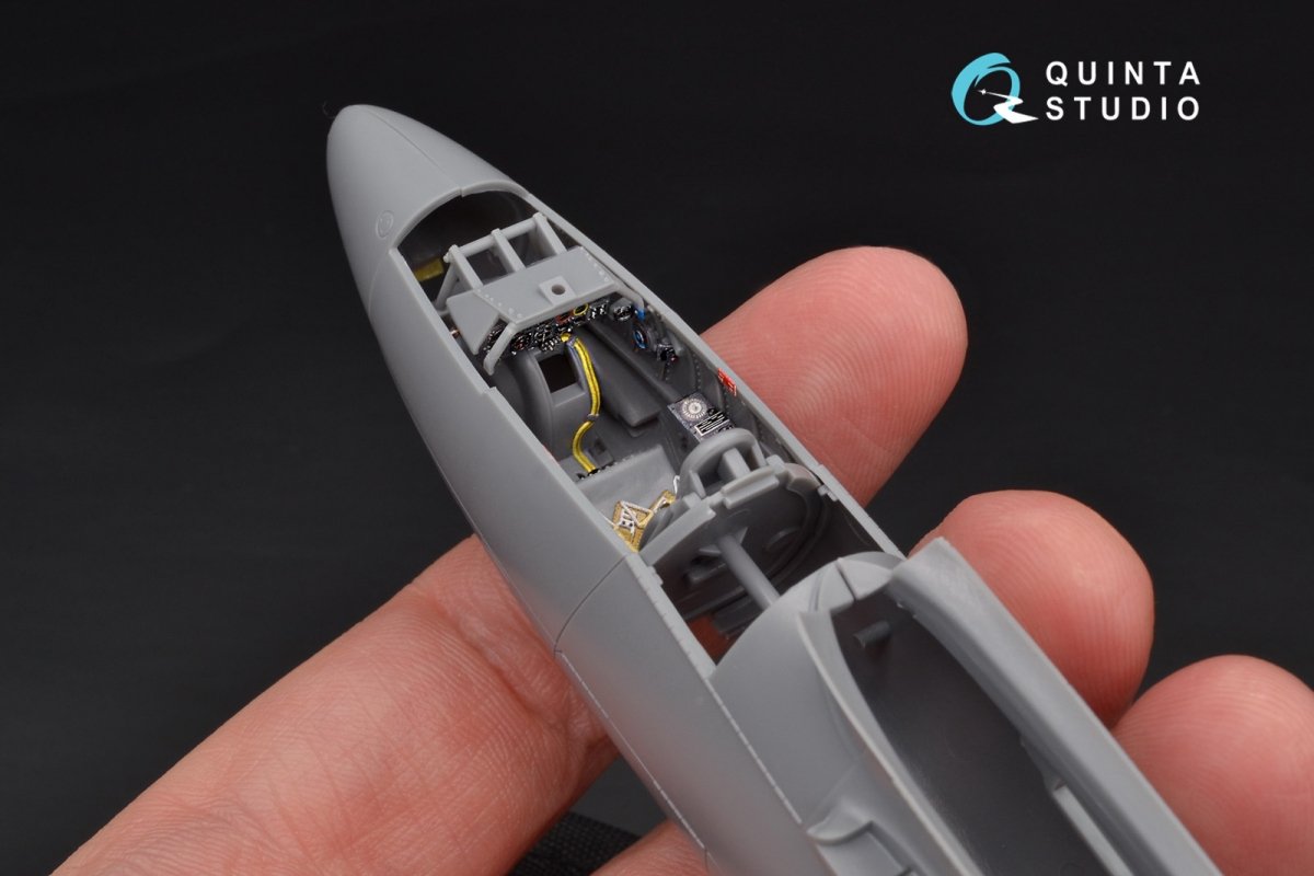 Quinta Studio QD48106 He-162 3D-Printed &amp;amp; coloured Interior on decal paper (for Tamiya kit) 1/48 – zdjęcie 8