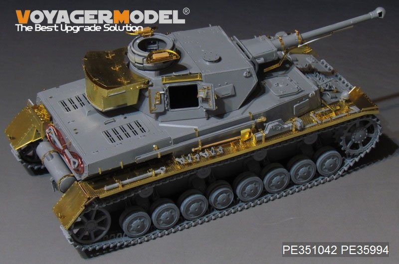 Voyager Model PE351042 WWII German Pz.Kpfw.IV Ausf.F2 Basic For Border BT-003 1/35 – zdjęcie 3