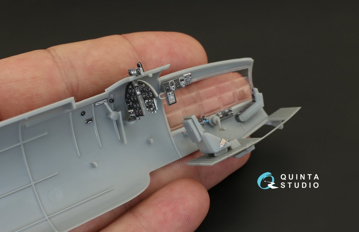 Quinta Studio QD48100 IL-4 3D-Printed &amp;amp; colored Interior on decal paper (for Xuntong kit) 1/48 – image 6