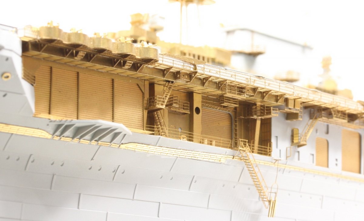 Pontos 37031FN USS CV-6 Enterprise 1942 Detail up set (Teak tone wooden deck) 1/350 – zdjęcie 7