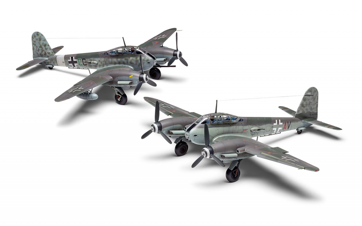 Airfix 04066 Messerschmitt Me 410A-1/U2 U4 1/72 – zdjęcie 4