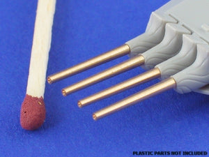 Aber 1/700L-02 Set of 8 pcs 380 mm short barrels for turrets with antiblast covers ships Richelieu, Jean Bart 1/700 – imagen 3