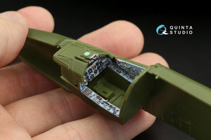 Quinta Studio QDS-48249 Su-25 3D-Printed &amp;amp; colored Interior on decal paper (Zvezda) 1/48 – zdjęcie 4