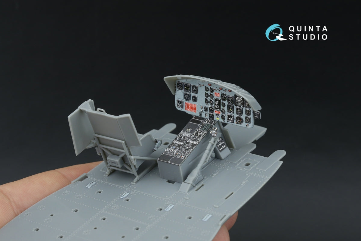 Quinta Studio QDS-35158 UH-1B 3D-Printed &amp;amp; colored Interior on decal paper (Trumpeter) (Small version) 1/35 – image 8