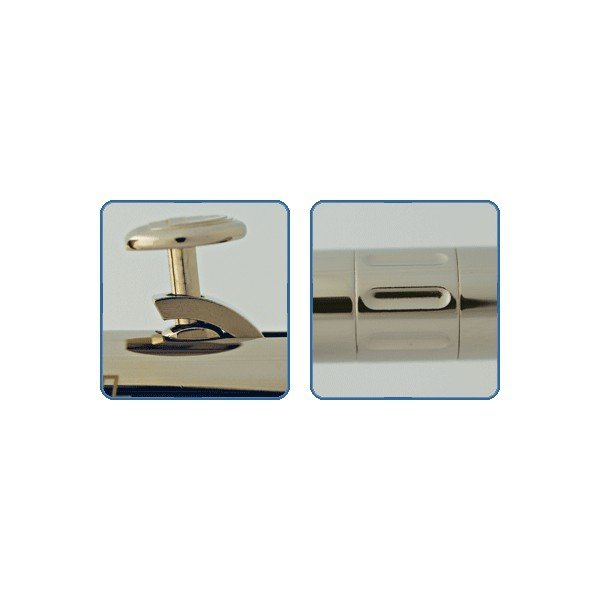 Harder &amp;amp; Steenbeck 126103-0,15mm/0,4mm Aerograf EVOLUTION SILVERLINE 2in1 fPc (0,15mm i 0,4mm) – zdjęcie 2