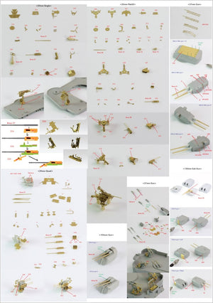 Pontos 27001F1 BISMARCK 1941 Detail Up Set Advanced 1/200 – zdjęcie 27