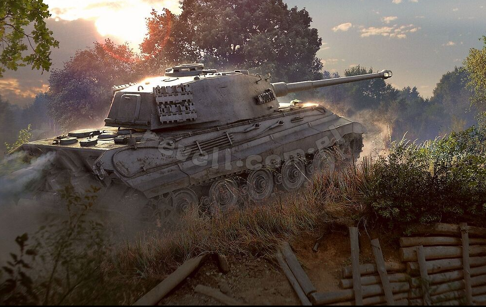 Revell 03503 Tiger II Ausf. B Königstiger World of Tanks 1/72 – image 2